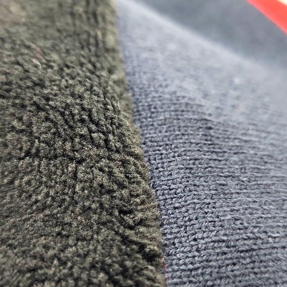 RAINFOREST BEANIE HAT, NAVY, LINED WITH FLEECE FOR WARMTH, UNISEX - Picture 8 of 8